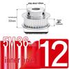 Stepped Timing Pulley 5M, 36 Teeth, T-Slot Width 16/21/27, Bore 5-25mm, BF Type.