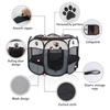 Portable Foldable Pet Tent Kennel Octagonal Fence Puppy Shelter Outdoor Easy Operation Large Dog Cage Cat Fences Foldable Kennel
