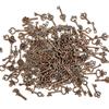 20pz Ciondoli Chiave in Lega Vintage Stili Misti Forniti Casualmente Charms Metallici Stile Antico per la Realizzazione di Gioielli Artigianato e Decorazione