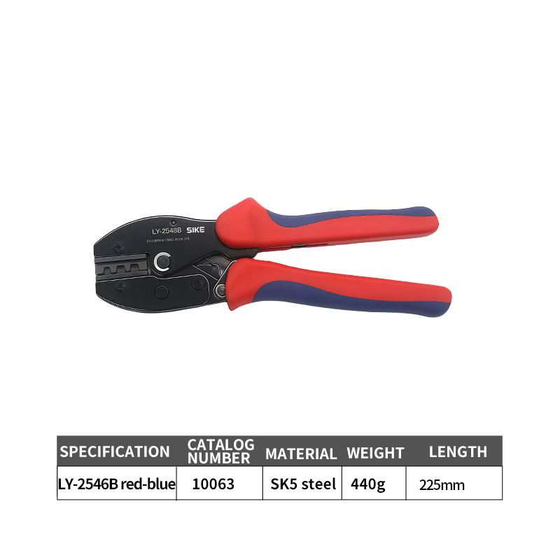 Solar Crimper and Solar Panel Cable Crimping Tool Photovoltaic Cable Connector Crimping Pliers (as the picture,1-2CM&End Cutting Pliers)