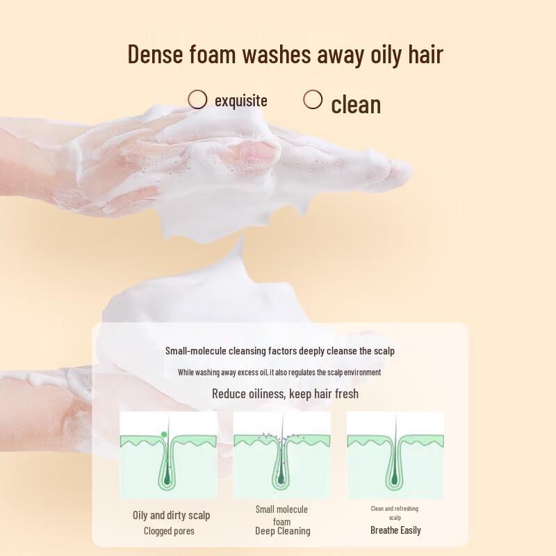 Bawang Sapindus Refreshing Oil Control Shampoo