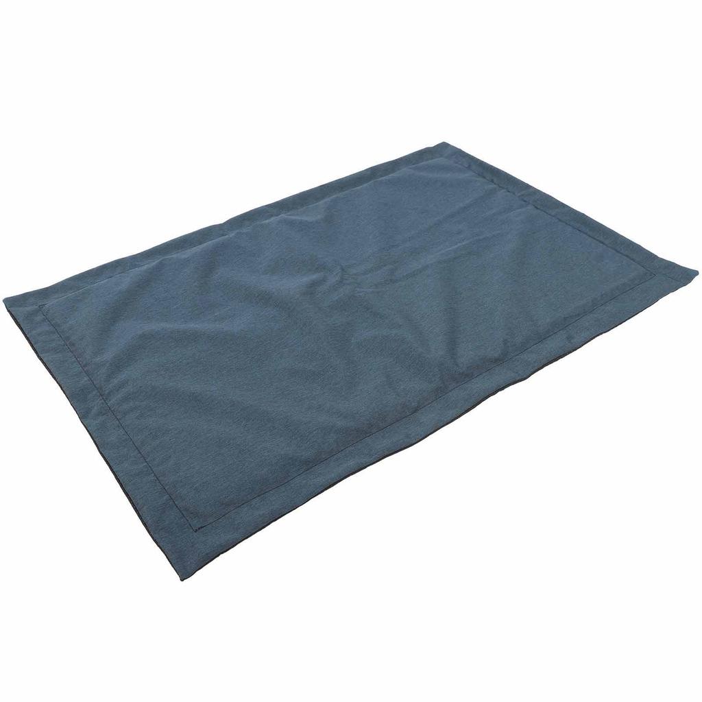 Pet Sleeping Mat AntiBite Universal Washable Waterproof Pads Soft Mattress for Dogs Cats(Navy Blue L)