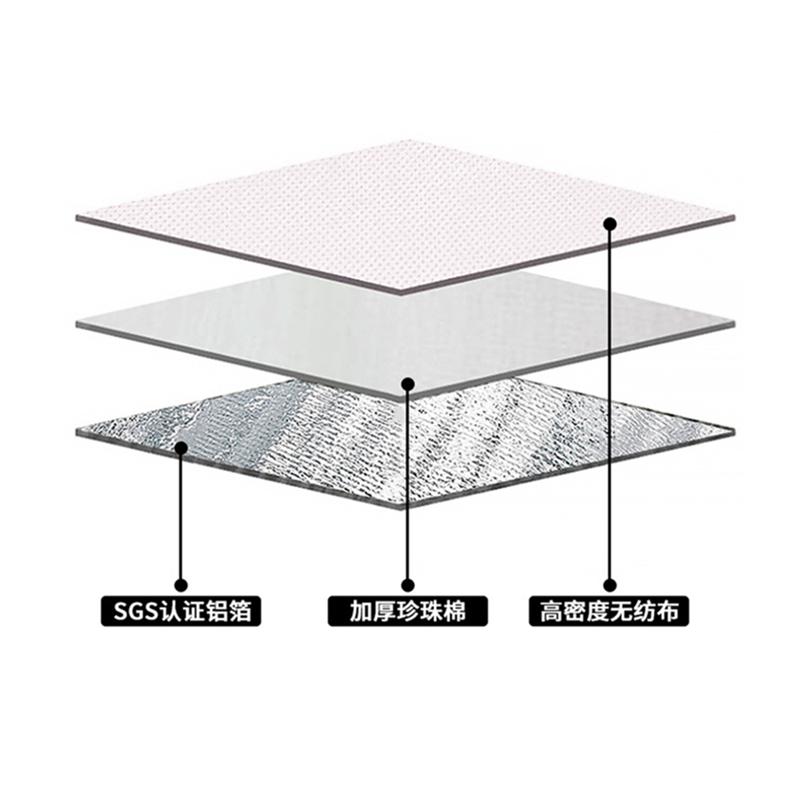 Tragbare Isoliertasche, faltbar, Kühlakku mit großer Kapazität, wasserdichte Aluminiumfolie, Kuchenlieferung, Picknick-Thermo-Lunch-Taschen