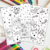 32, Coloring Bookmarks, Back to School Season, Christmas, Halloween, Teacher's Day, suitable for readers and birthday gifts.