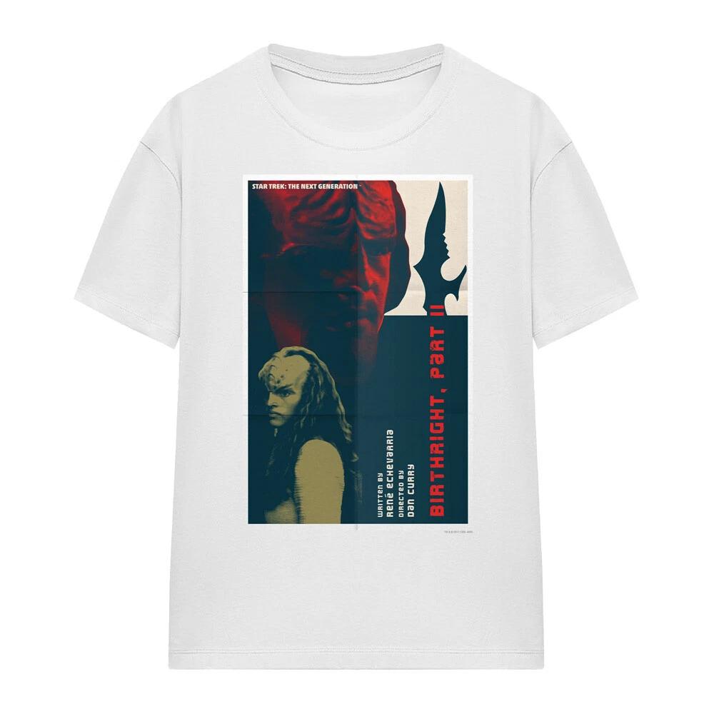 Star Trek TNG Season 6 Episode 17 Ladies T-Shirt S-2XL, White L