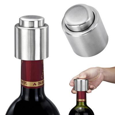 1 tappo per bottiglia con tappo per bottiglia di vino rosso sigillato sottovuoto in acciaio inossidabile