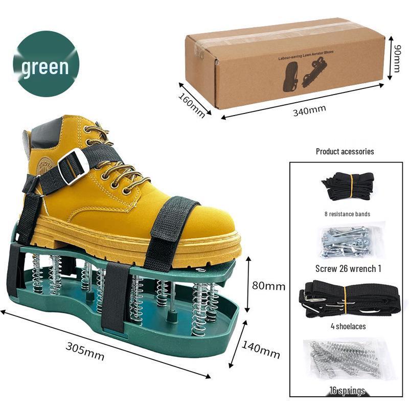 Garden Aeration Spike Shoes for Lawn Care