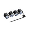 For Subaru XV WRC WRX BRZ FORESTER IMPREZA LEGACY OUTBACK STI TRIBECA Waterproof Car Tire Stem Valve Caps Wheel Airtight Covers wue5