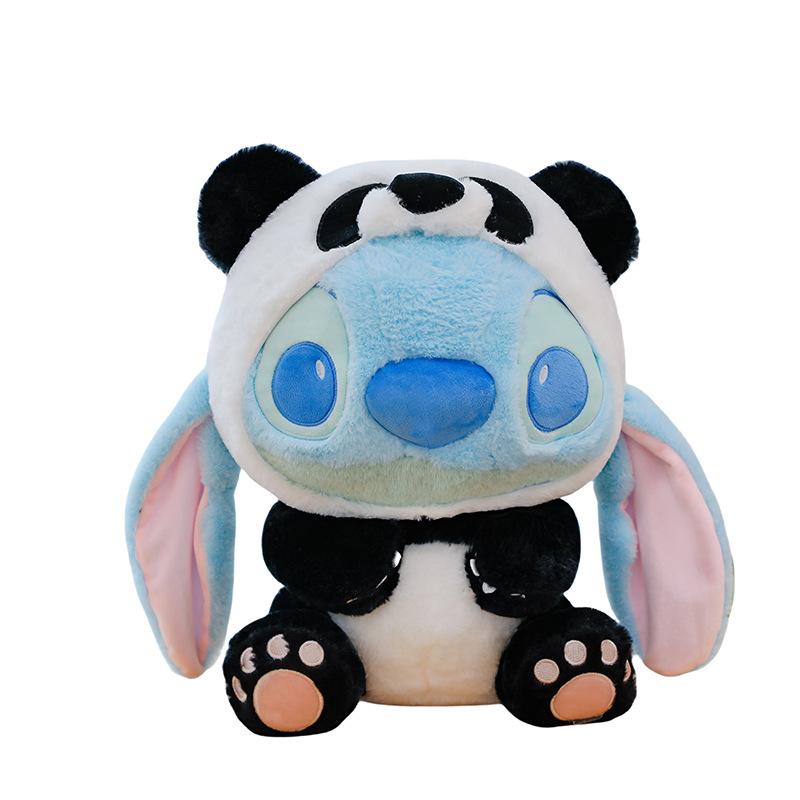 Adorable Angel Dress-Up Panda Stitch Plush Toy Doll