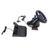 Gaming Steering Wheel 180 Degree Rotation Multifunctional 3 In 1 Game Racing Wheel with Pedals for P