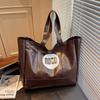 New Pu Short-distance Travel Bag, Light and Fashionable, Unisex Commuting, Business Trip, Daily Shoulder Bag, Shopping Handbag.