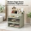 Drawer Style Stationery Cosmetic Organizer Plastic Storage Box For Office Dorm Desk