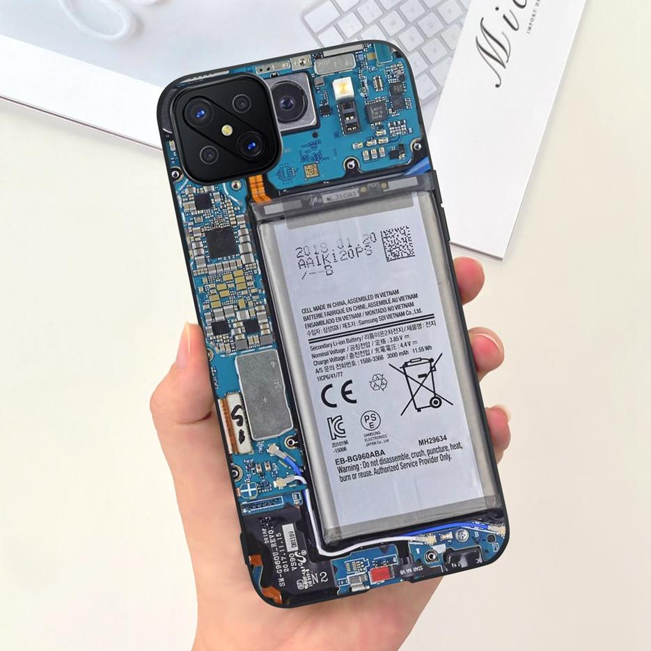 For Oppo Reno 4Z 5G Case CPH2065 Lovely Candy Painted Cover Soft Silicone Phone Case For Oppo Reno4 Z Reno4Z Fundas 6.57'' Coque