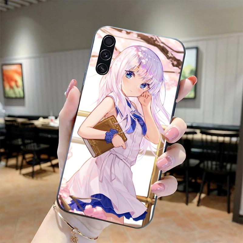 Eromanga Sensei Manga Anime-Telefonhülle für Realme GT 2 9i 8i 7i Pro X50 X2 C35 C21 C20 C11 C3, weiche schwarze Telefonabdeckung