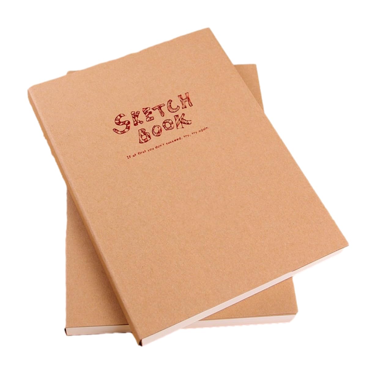 

ENN LLC Sketchbook Set of 2 A5 Paper Thickness Medium Coarse 200 Pages (Craft)