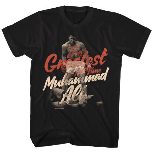 Muhammad Ali Great Black Adult T-Shirt Unisex T-Shirt S