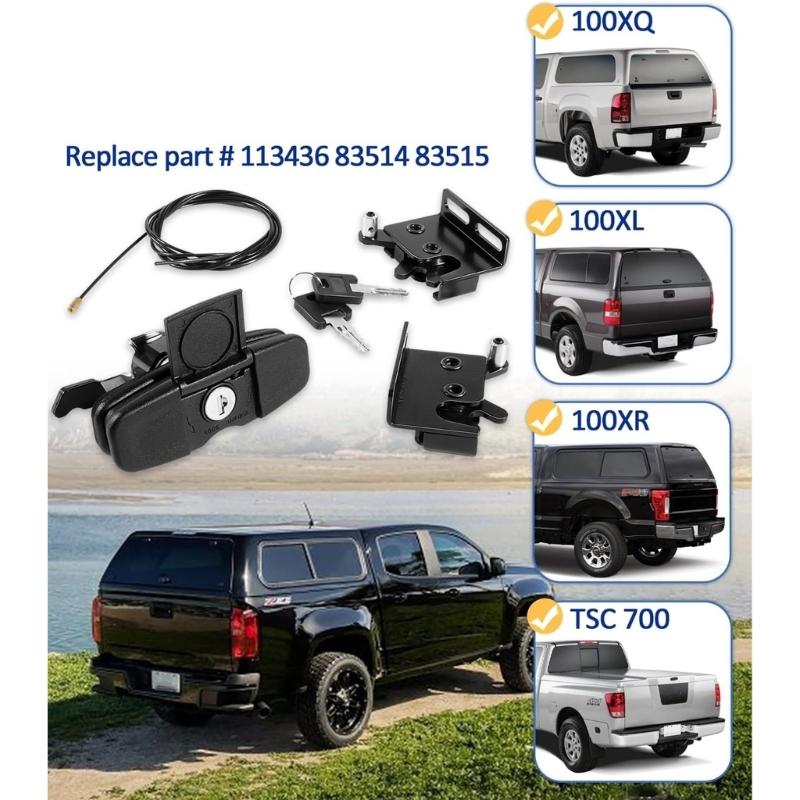 Sada otočných rukojetí 113436 83514 83515 pro 100XQ 100XL 100XR T rukojeť TSC700 s krytkami nákladního prostoru otočné západky sada otočné rukojeti