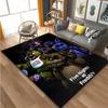 3D FNAF-Five-nights-At-Freddys Muster Teppich Große Fläche Teppich für Wohnzimmer Kinderzimmer Sofa Küche Dekorieren Rutschfeste Matte Geschenk