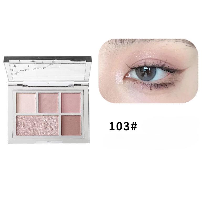 Bottom Logic Eyeshadow Palette Matte Pearlescent Brightening Contouring Highlight Earth Color All-in-One Palette Eyeshadow