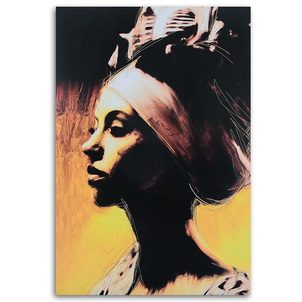 Canvas Print Africa Woman Glamour
