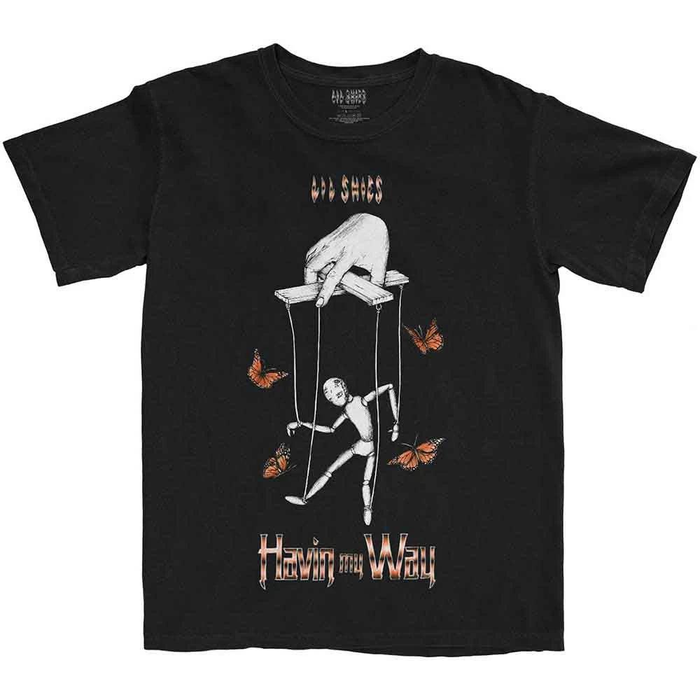 Lil Skies Butterfly Puppet Authorized Mens T-Shirt 3XL