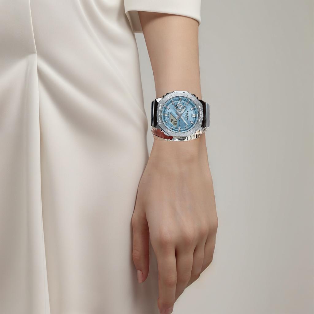 Casio Orologio Blu Unisex Serie G-STEEL GM-2110D-2A GM-2110D-2A