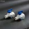 1/2 Thread To 1/4 3/8 Quick Connect Water Purifier Diverter Valve RO Feed Ball Valve For RO Water Filter System Home Kitchen