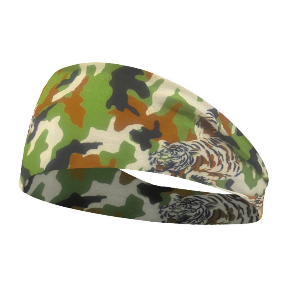 Fashion Bohemian Headbands, Elastic Wide Edge Non-Slip Hair Bands зелёный