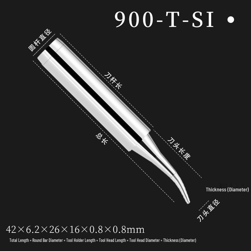 Lead-Free 900M Knife-Type Soldering Iron Tip for 936 Constant Temperature Stations, Eco-Friendly
