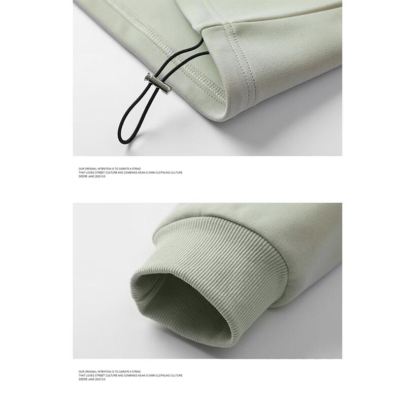 Snoopy Men's Stand Collar Solid Pullover Sweatshirt