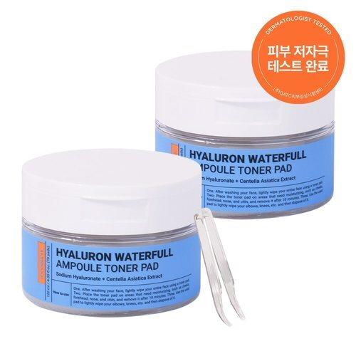 

[FoodaHolic](1+1) FoodaHolic Hyaluronic Waterful Ampoule Toner Pads 70 Sheets (120ml) / Low-irritation Moisturizing Wrinkle Improvement_631373