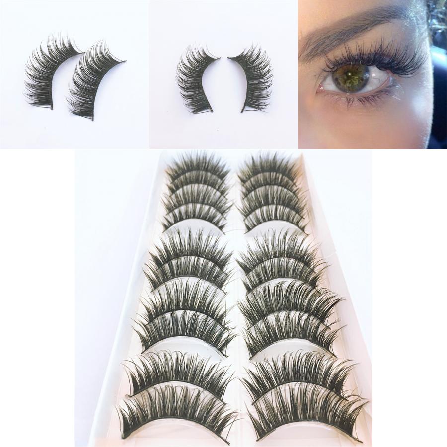 Luxurious 10 Pair False Eyelashes For Natural And Beautiful Eye Makeup