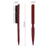Boar Bristle Teasing Brush Comb With Rat Tail For Hair Sectioning For Edge Control Backcombing Smoothing Styling Hair Tool