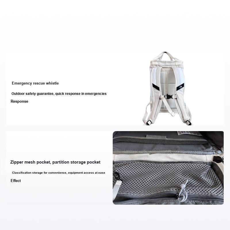 The North Face Unisex White 14L Sports Casual Logo Outdoor Bag Bags 3Kyv-Xoc