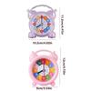 Early Education Children Desktop Clock Silent Table Alarm Clock  Bedroom Bedside