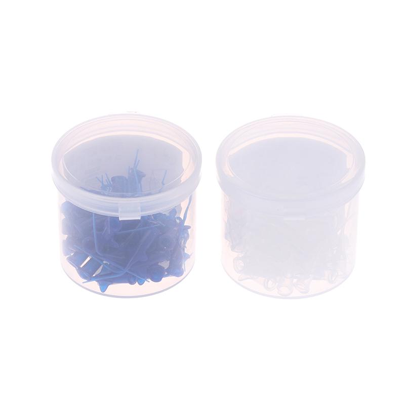 50Pcs Dental Syringe Tip For Root Canal Therapy Endo Irrigation Root Canal Disposable Needle Tip Dentistry Materials