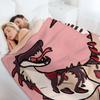 Pernirex Creatures of Sonaria Throw Blanket Hairys Furry Stuffeds Christmas Gifts Blankets
