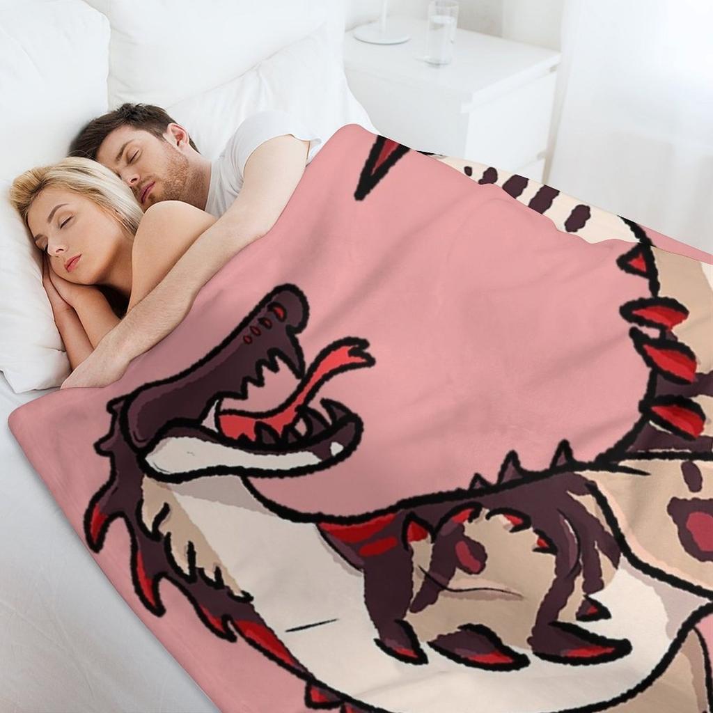 Pernirex Creatures of Sonaria Throw Blanket Hairys Furry Stuffeds Christmas Gifts Blankets