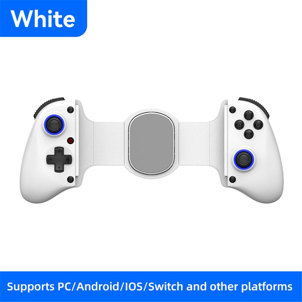 Wireless mobile game controller D11, expandable, with Hall triggers, compatible with tablet devices, supports tablet switching