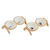 Elevated Cat Bowls Lightweight Cat Feeding Bowls for Kitten Indoor Cats