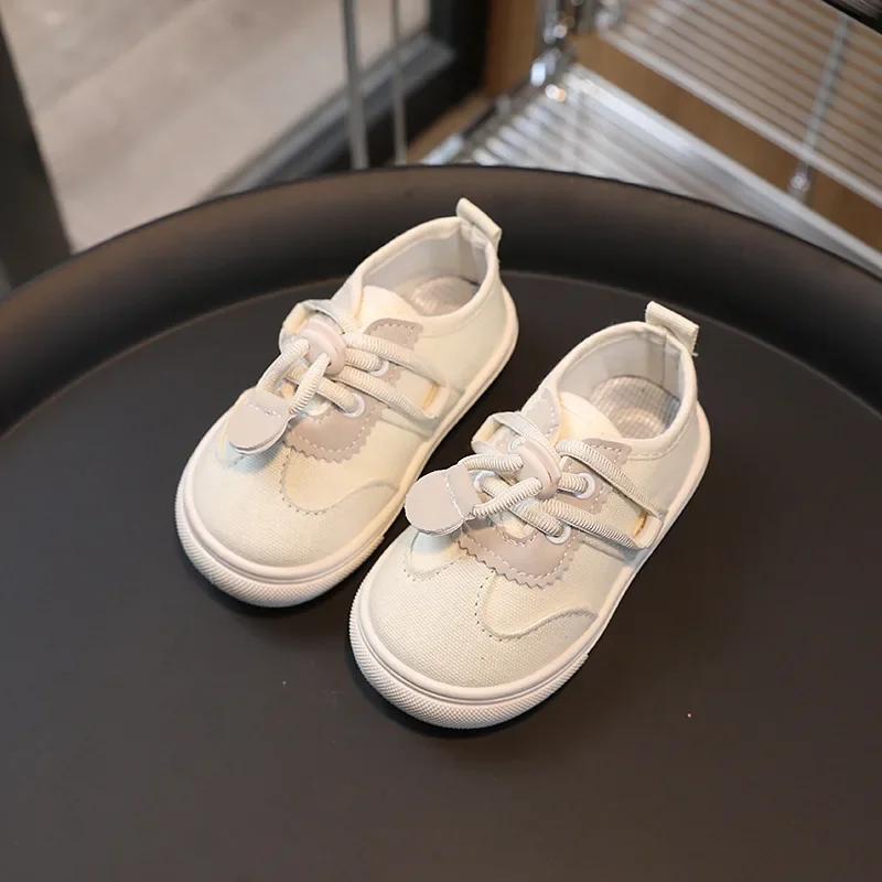 Fashion Tennis Baby Girl Boy Casual Shoes Spring Autumn Fashion Infant Toddler Kids Sneakers Comfortable Soft Sole Children Canvas Shoes