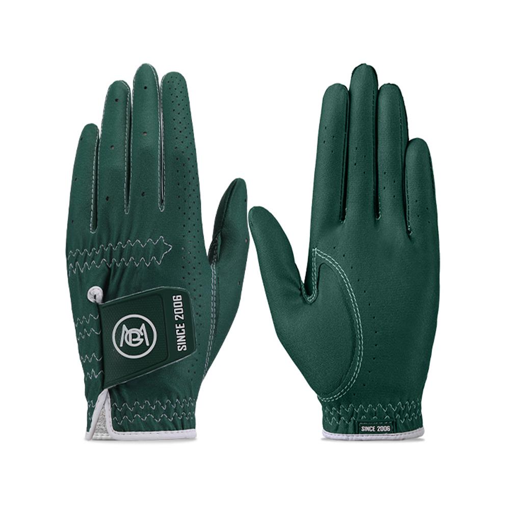 1 Pair Women's Soft Golf Gloves Ladies Left and Right Breathable Golf Mitten Female Elastic Microfiber Cloth Sports Gloves