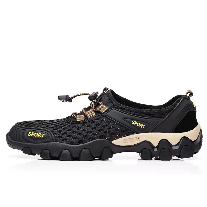 Wading shoes summer new men's breathable and comfortable outdoor mesh shoes casual sports shoes men's shoes