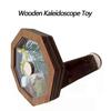 Diy Kaleidoscope Kit Magic Rotating Wooden Kaleidoscope Glasses Kids Outdoor Toy Gift