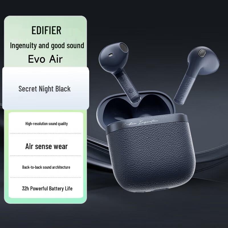 

EDIFIER Evo Air Semi-in-ear Bluetooth Earbuds