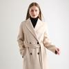 Women's Double-Sided Wool Blend Belted Overcoat for Autumn/Winter 2024