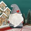 Nordic Santa Claus Ceramic Plate Creative Christmas Relief Decorative Ornaments Kitchen Ceramic Tableware Western-style Plate