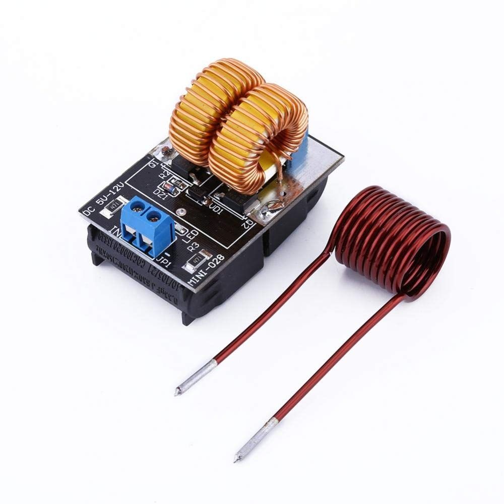 Black Induction Heater Plastic Heat Induction Tool Portable ZVS Low Voltage Heating Module  Worker