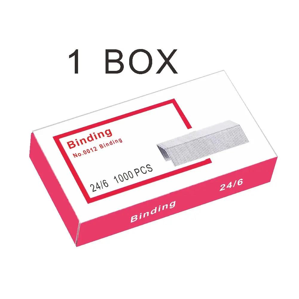 

1-3box Stapler Binding 24/6 No.10 Office Stationery Staplerpapeleria Universal Mier Mil Micro Universal Stapler 12# 10# No.12