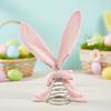 Easter Decor Rabbit Tree Toppers Rabbit Ear Pattern Holiday Ornament Pink Color Adorable Easter Party Supplies Home